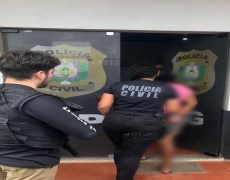 EM FERREIRA GOMES, POLÍCIA CIVIL PRENDE MULHER INVESTIGADA POR PRATICAR O CRIME DE ESTELIONATO CONTRA IDOSOS